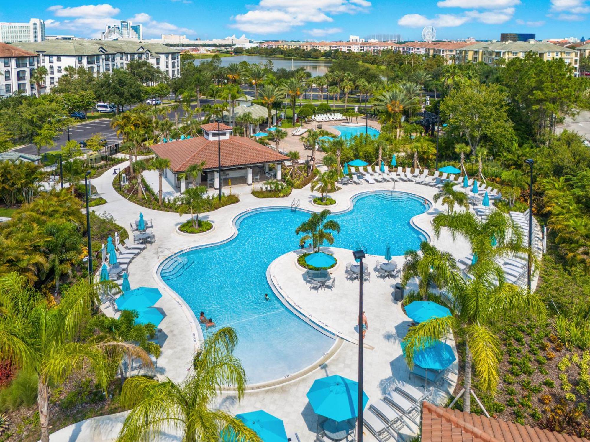 Top-Floor Luxurious Lakeview Condo Orlando Buitenkant foto